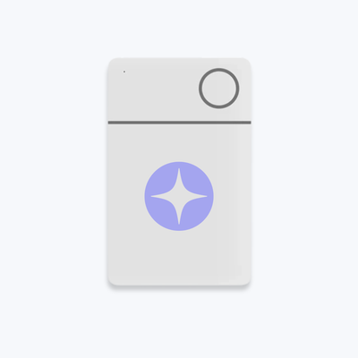 Branded Slim Bluebooth Tracking Card
