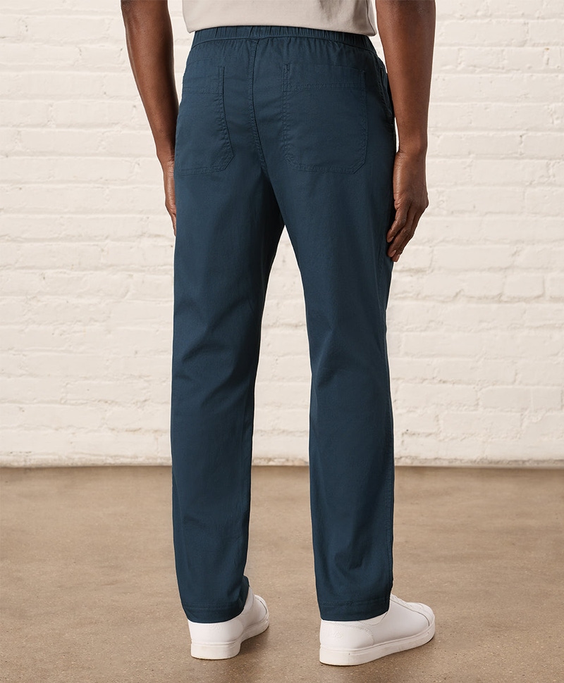 Men's Organic Daily Twill Midweight Pant, French Navy