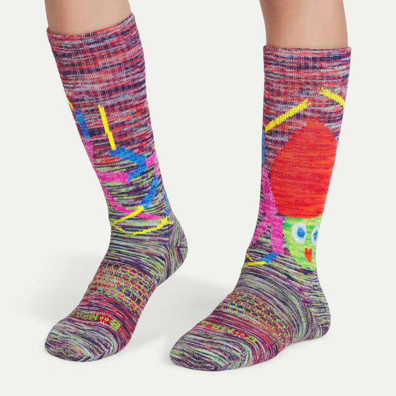 Youth Eric Carle Calf Sock 4-Pack Gift Box & Book