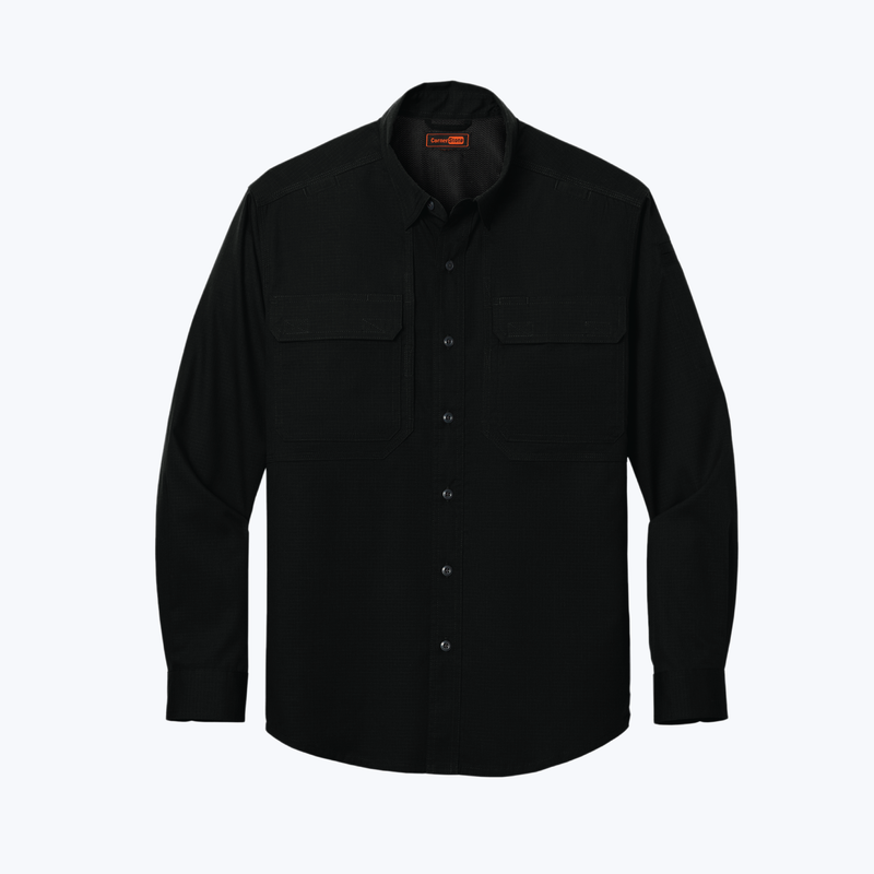 Branded CornerStone Long Sleeve Shirt Jacket