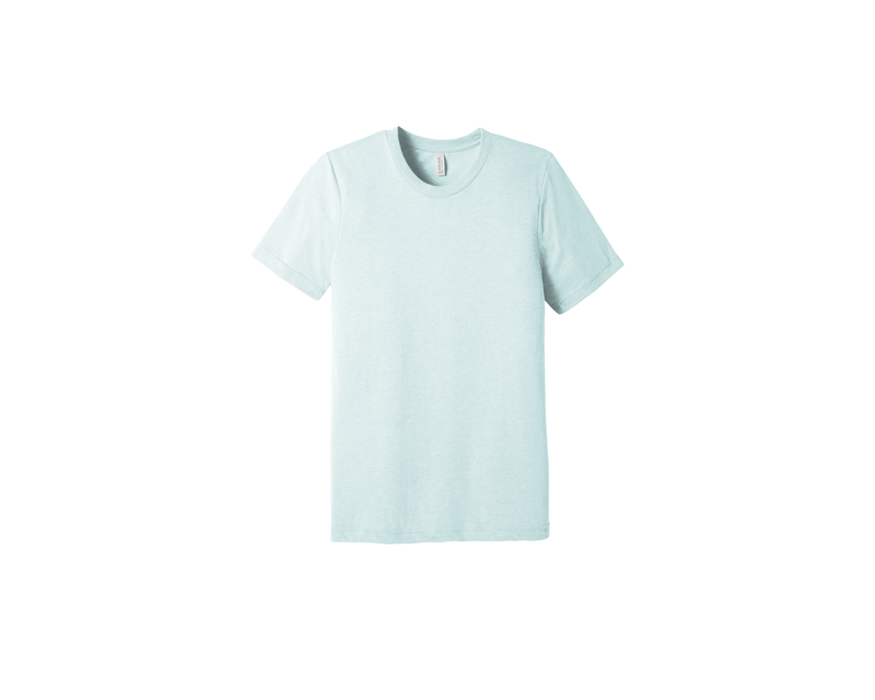 Unisex Branded Triblend Short Sleeve Tee