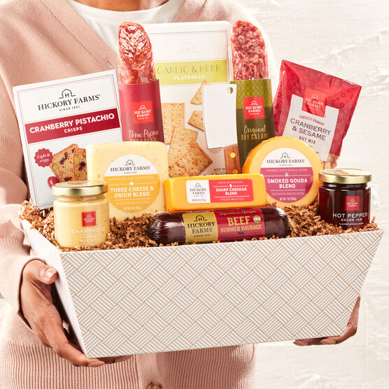 Deluxe Charcuterie Gift Basket