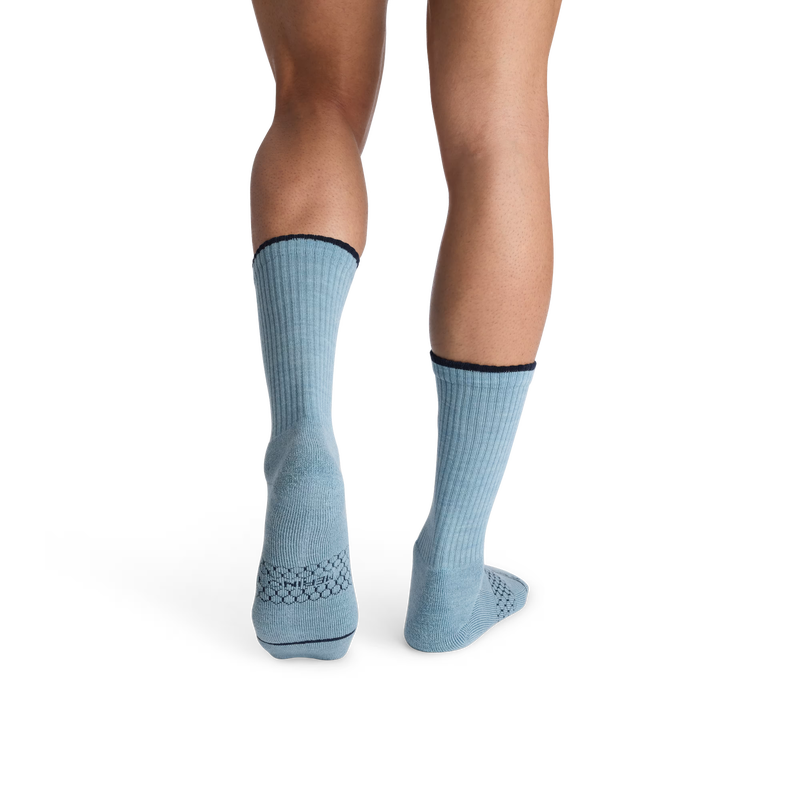 Men's Merino Wool Blend Calf Socks