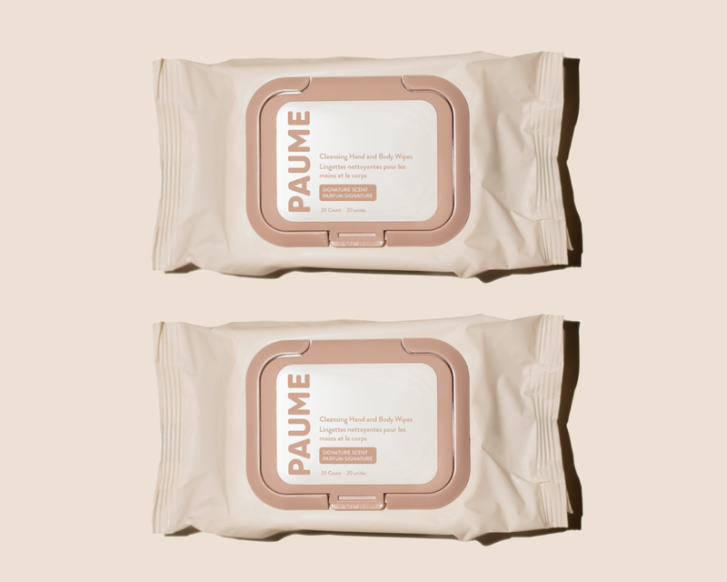 Cleansing Hand and Body Wipes, 2 Pack
