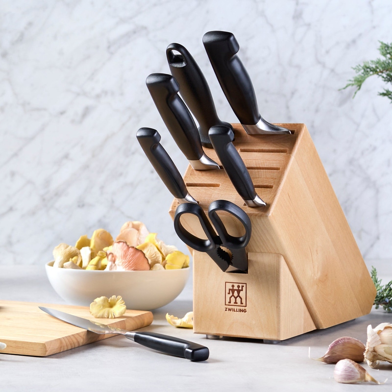 Four Star Anniversary 8-piece Knife Block Set