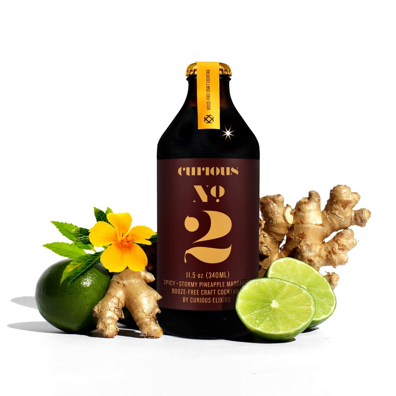 Curious Elixirs Non-Alcoholic Cocktail 4-Pack