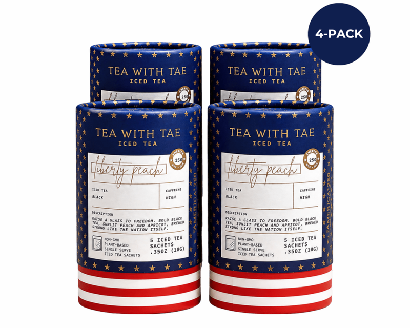 Iced Mini Tea Tube, 4-Pack