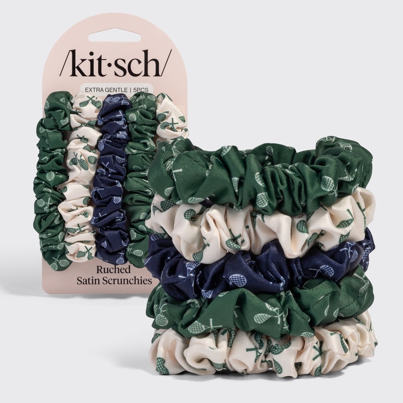 Satin Sleep Scrunchie 5 Piece Set