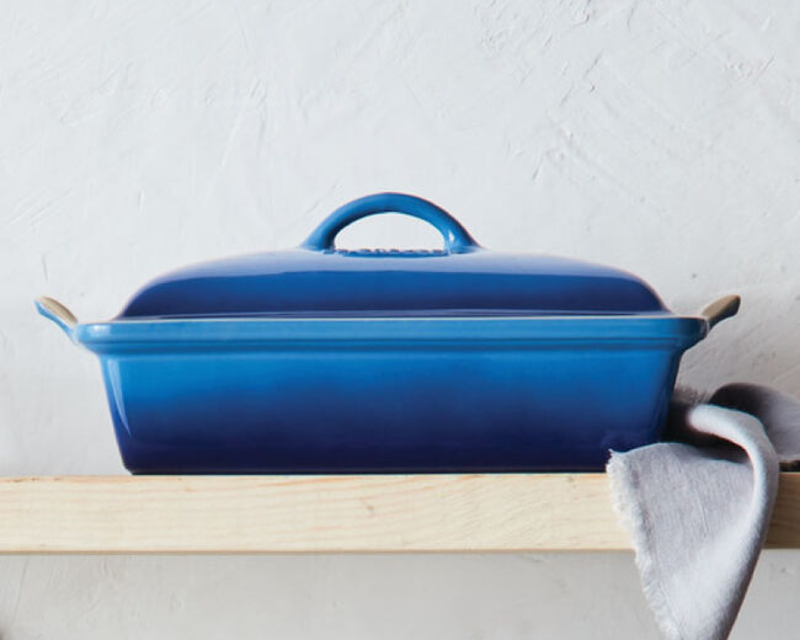4 QT Heritage Rectangular Covered Casserole