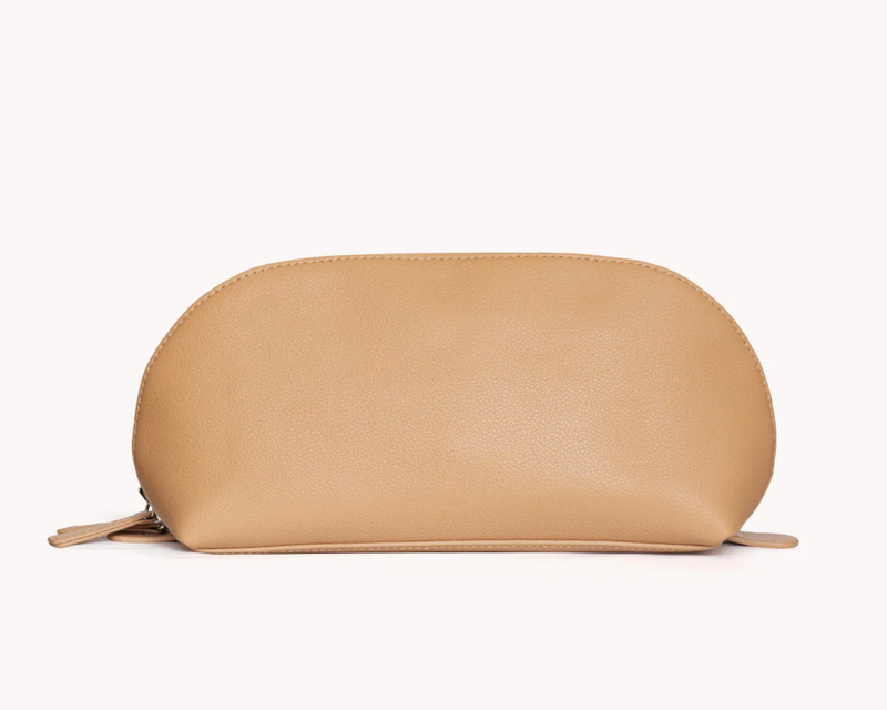 Vegan Leather Small Domed Pouch