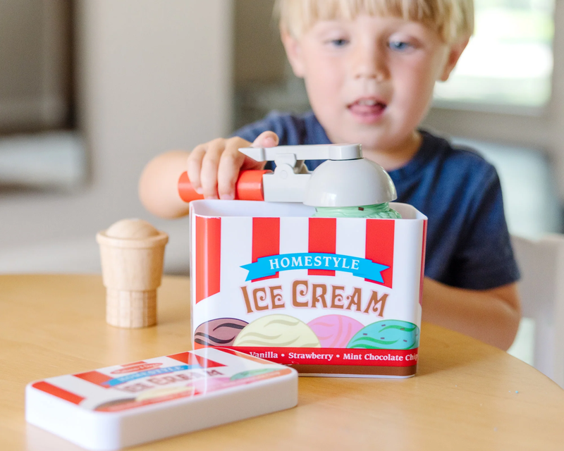 Scoop & Stack Ice Cream Cone Magnetic Play Set 