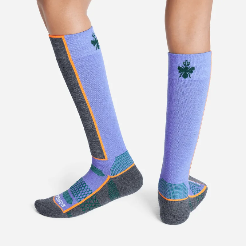Youth Mid-Cushion Merino Wool Blend Ski & Snowboard Sock 3-Pack