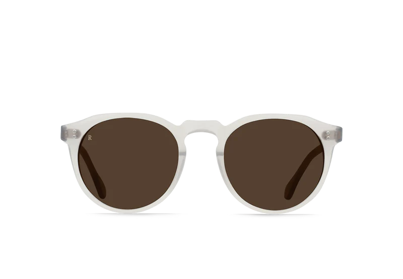 Remmy Unisex Retro Round Sunglasses, 49