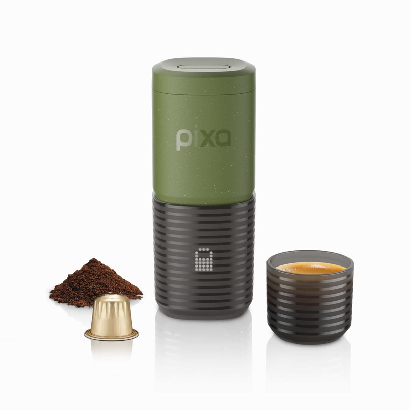 Pixapresso Portable Espresso Maker with Nespresso Compatibility