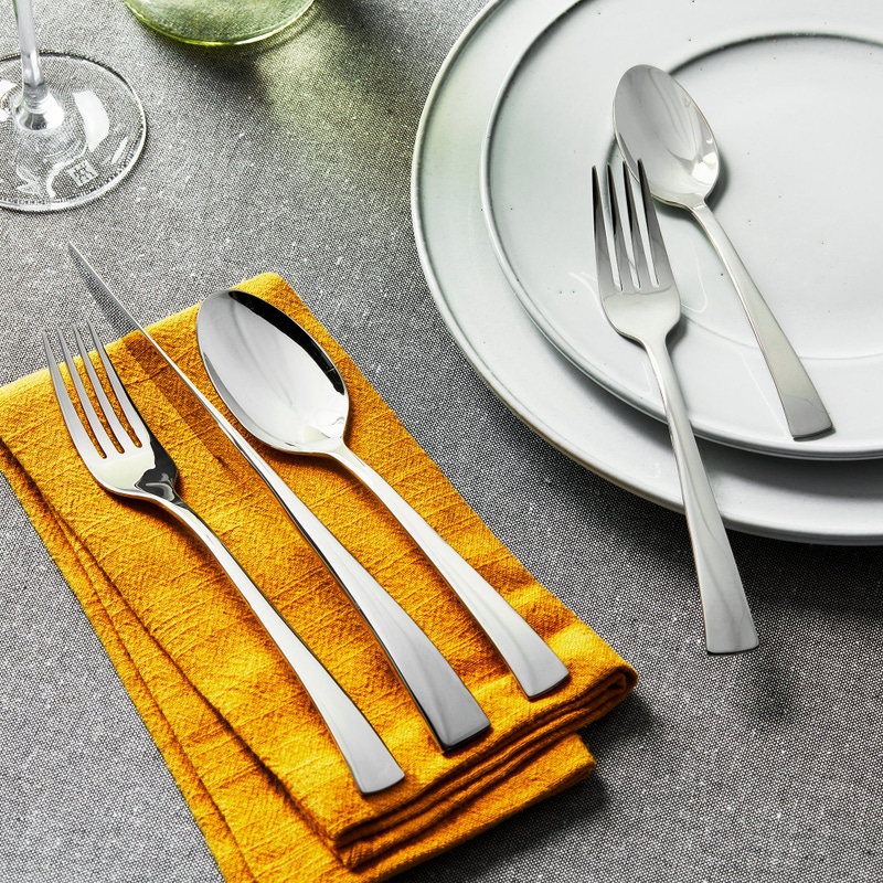 Bellasera 23-Piece Stainless Steel Flatware Set