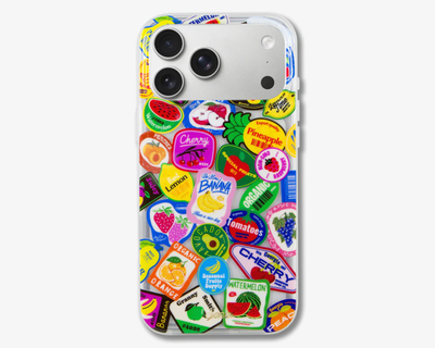 Fruit Stickers MagSafe® Compatible iPhone Case