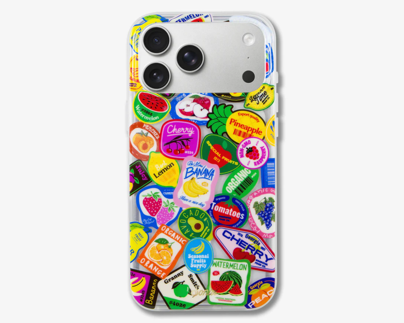 Fruit Stickers MagSafe® Compatible iPhone Case