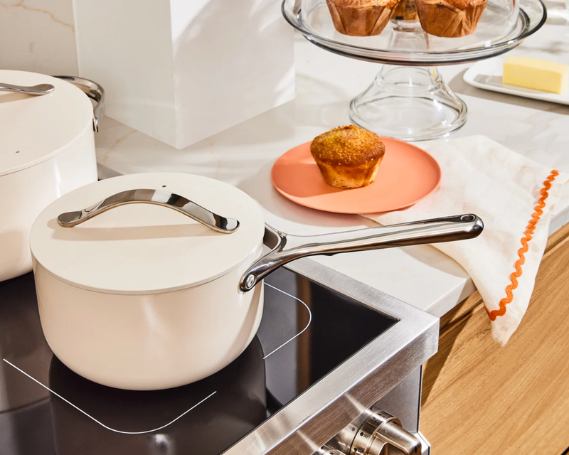 3 QT Ceramic Sauce Pan