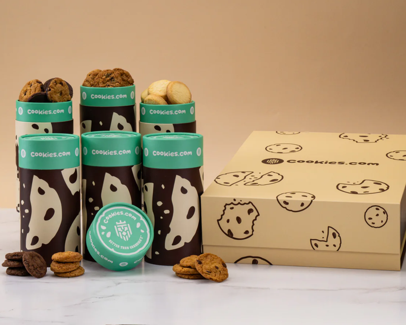 6 Cookie Tube Gift Box