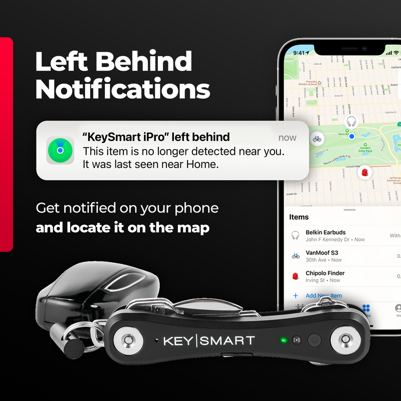 KeySmart iPro FindMy Compatible Tracking Device