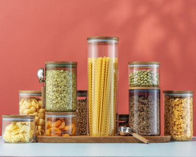 Holden Stackable Glass Storage Canister Gift Set