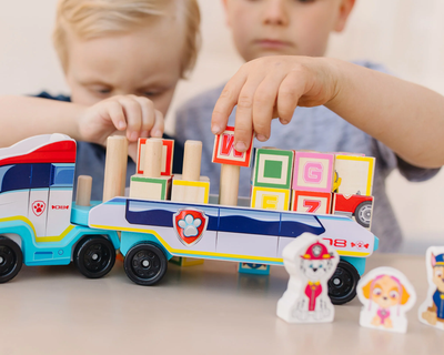 Paw Patrol Wooden ABC Block Truck