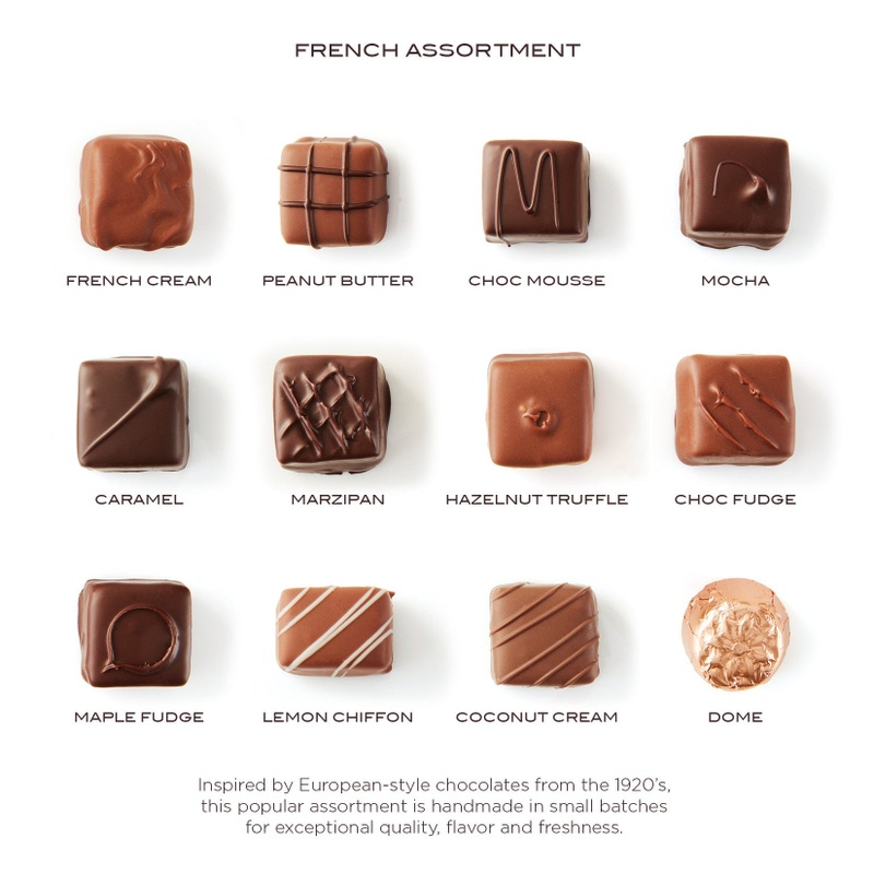 38 Piece French Chocolate Gift Box
