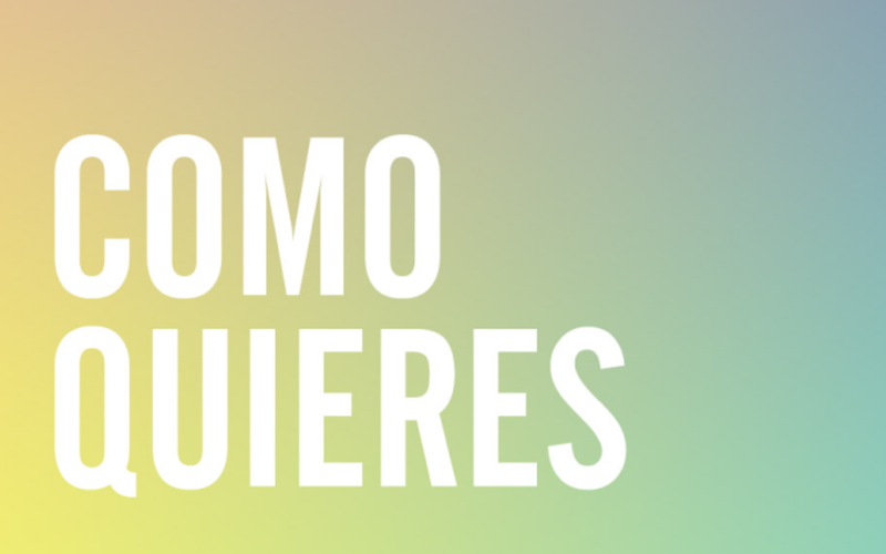 Como quieres que te quiera&nbsp;