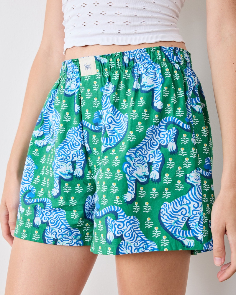 Boyfriend Boxer in Tiger, Jade