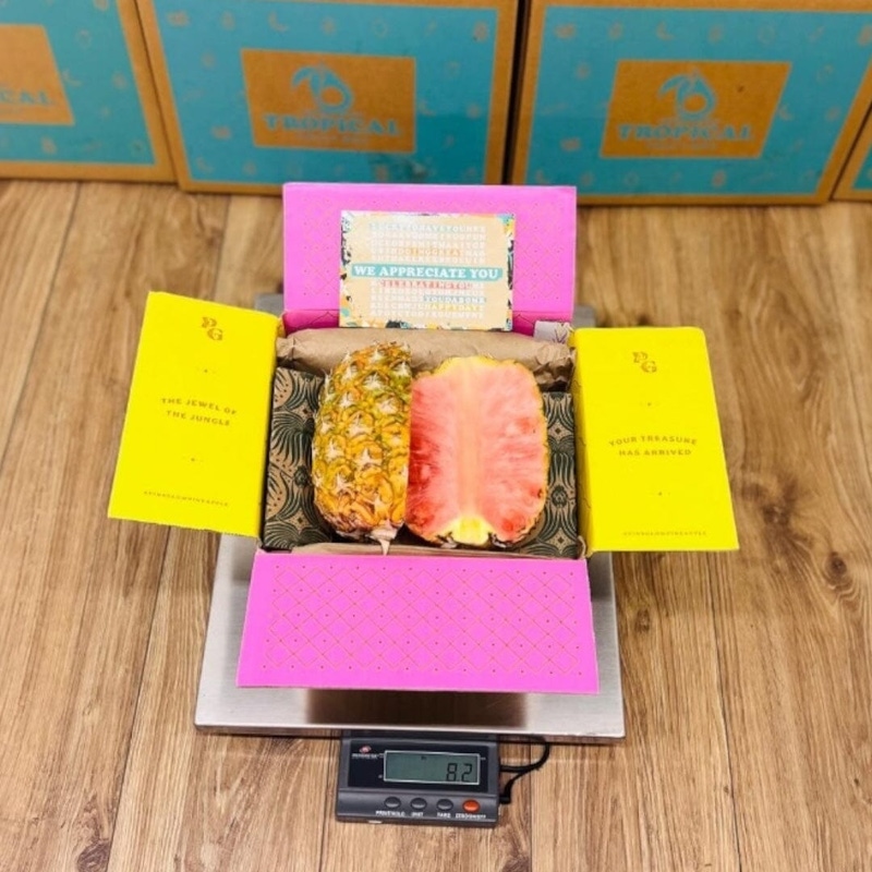 We Appreciate You Pinkglow® Pineapple Gift Box