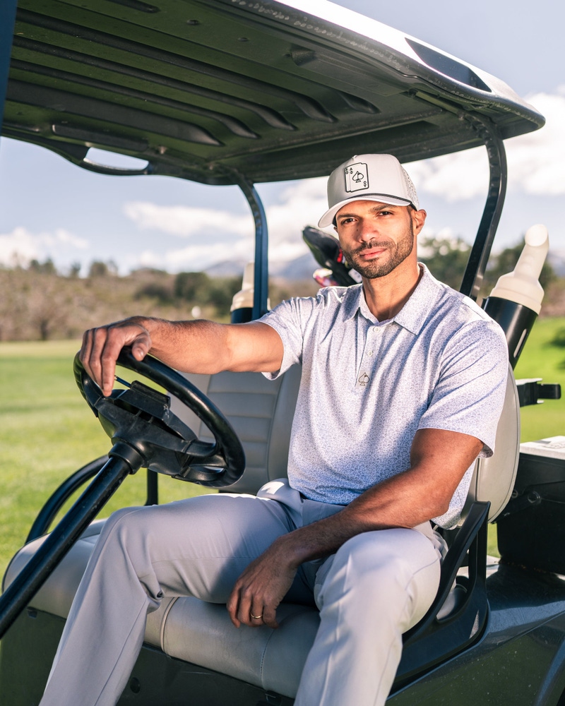 Man's Best Friend Men's Performance Golf Polo