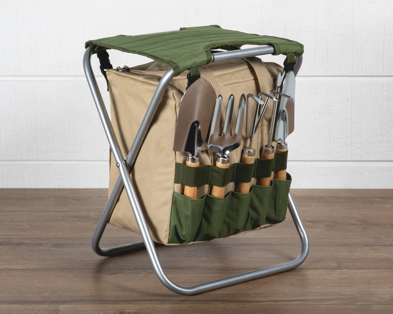 Gardener Folding Seat with Tools