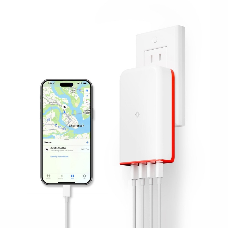 PlugBug Travel 120W Charger with Find My