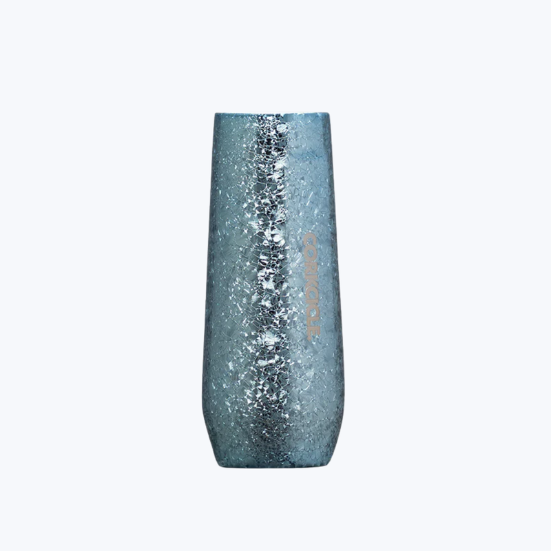 Branded Corkcicle Stemless Flute Set