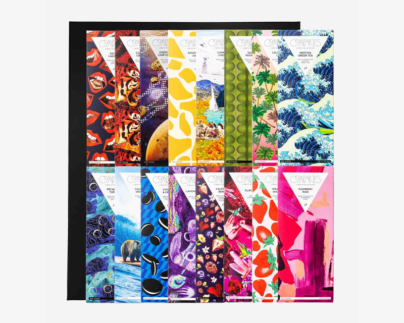 Deluxe 16 Chocolate Bar Gift Collection