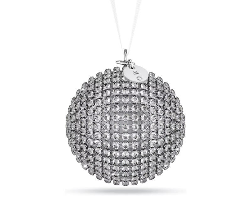 Holiday Magic Crystal Mesh Ball Ornament