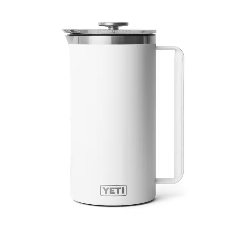 Rambler™ 64 oz French Press with Twist-To-Lock Lid | White