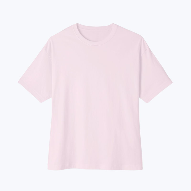 Branded Unisex Oversized Boxy Tee