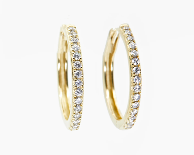 Crystal Hoops