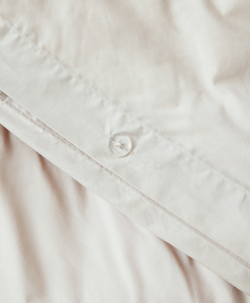 Organic Cool-Air Percale Duvet Cover, King