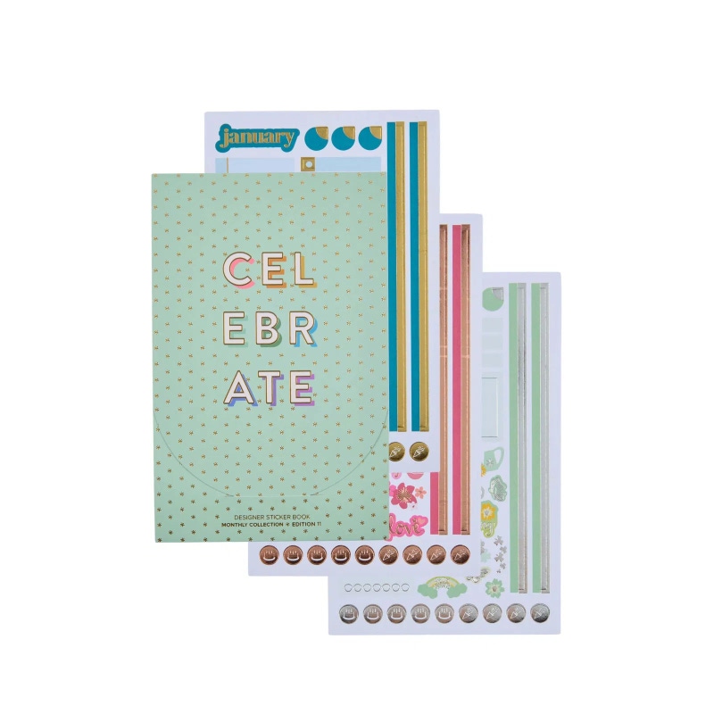 Monthly Sticker Book