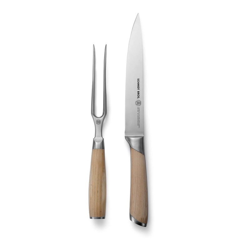 Summit 3-Piece Carving Set in Waxed Canvas Roll