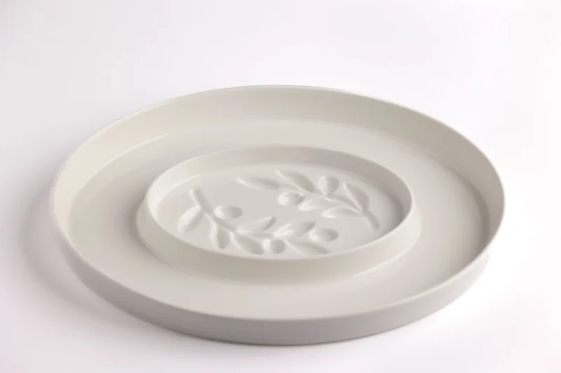 Olive Oil and Vinegar Dipping Tray