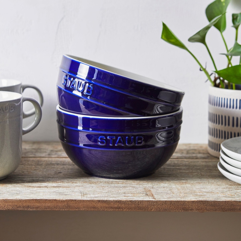 Ceramic 2-Piece Large Universal Bowl Set