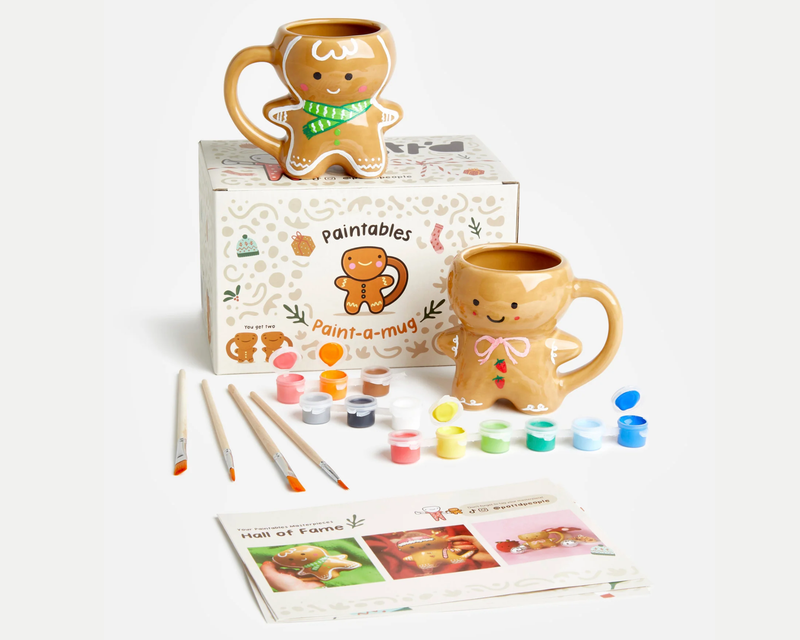 Gingerbread Paint-A-Mug Kit