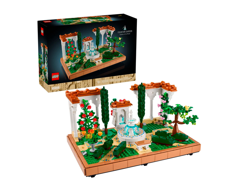Icons Fountain Garden Building Set