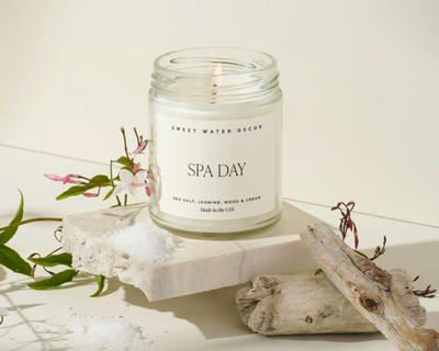 Clear Jar Soy Candle
