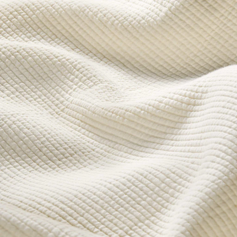 Ribbed Matelasse Quilt, Full/Queen
