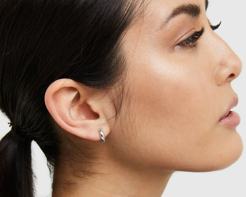 14k Gold Hoops