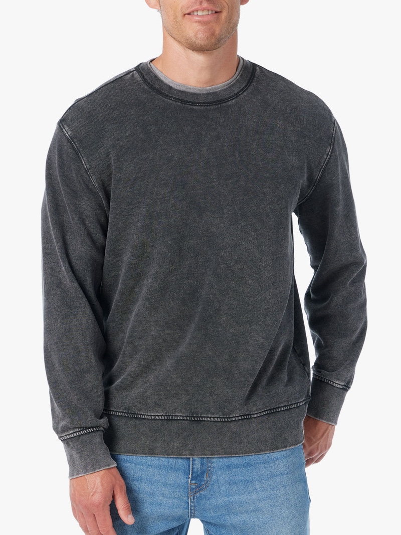 Saltaire Crewneck, Black
